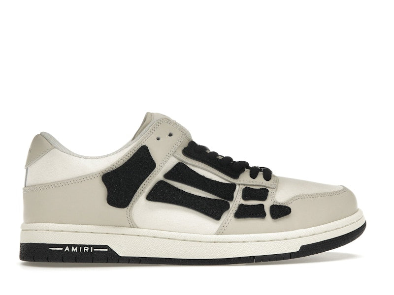 AMIRI Skel Top Low White Light Grey Black