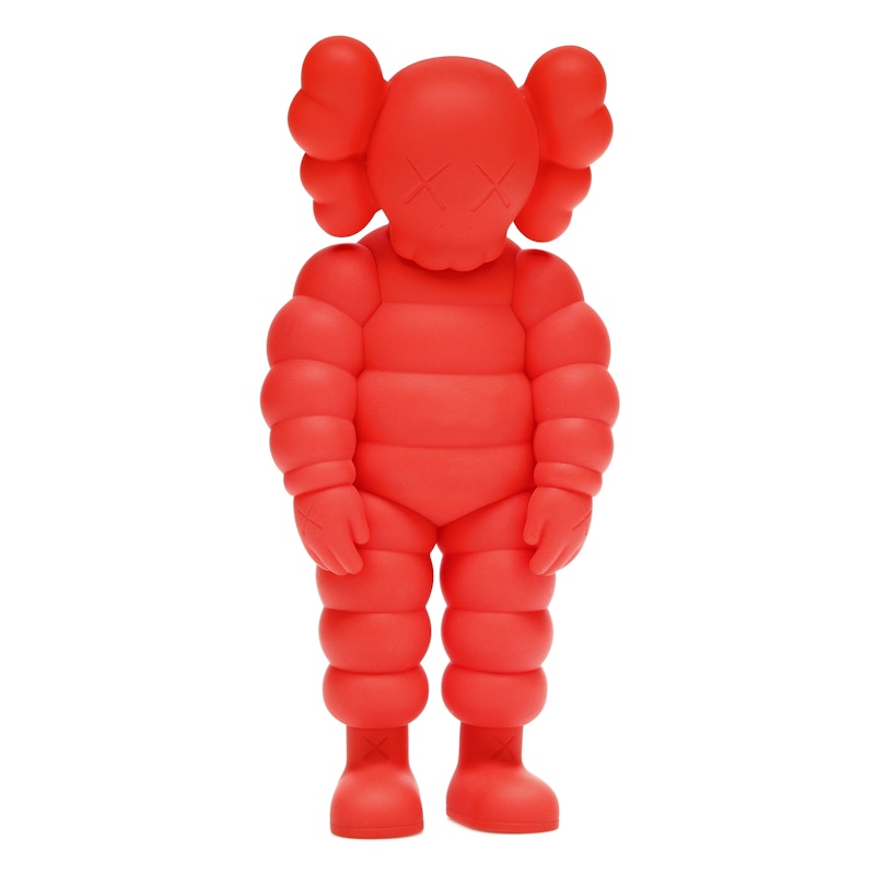 KAWS What Party Vinyl Figure Orange