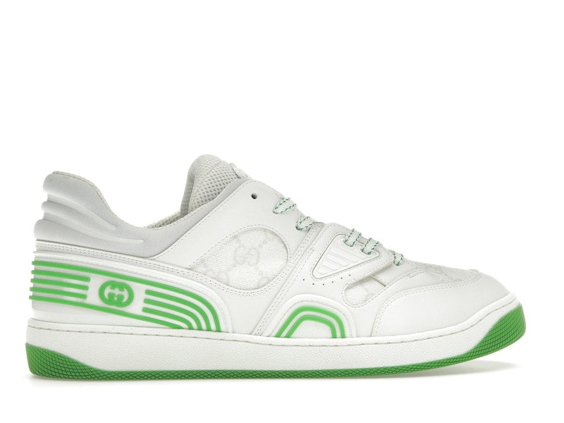 Gucci Basket Low White Demetra Green