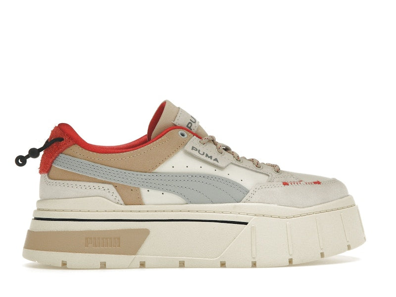 Puma Mayze Stack Retro Grade Vaporous Grey Red