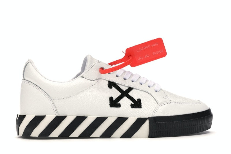 OFF-WHITE Vulc Low White Leather FW19