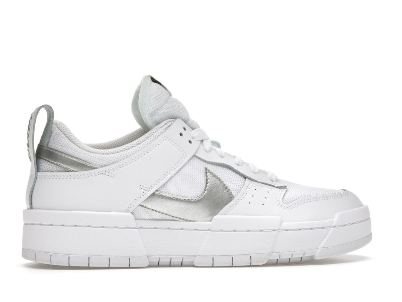 Nike Dunk Low Disrupt White Silver (Women's)