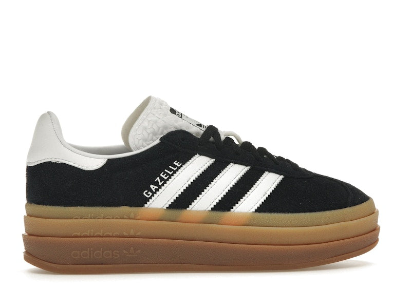 adidas Gazelle Bold Black White Gum (Women's)