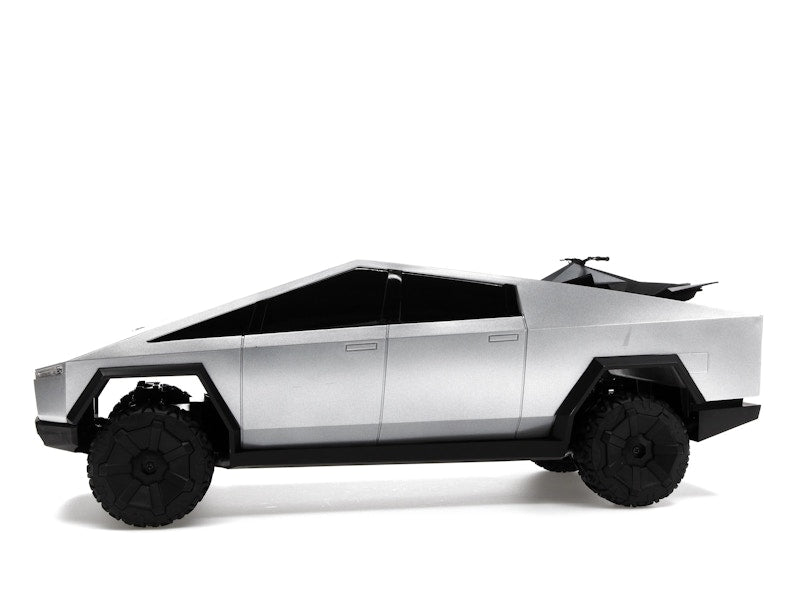 Hot Wheels x Tesla Cybertruck 1:10 Scale RC Car (2021 Version w/ Cyberquad)