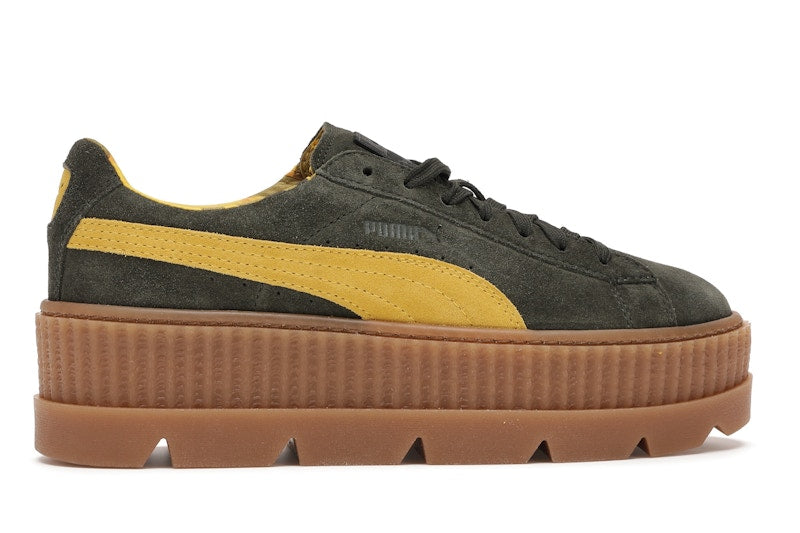 Puma Cleated Creeper Rihanna Fenty Suede Green (Women's)
