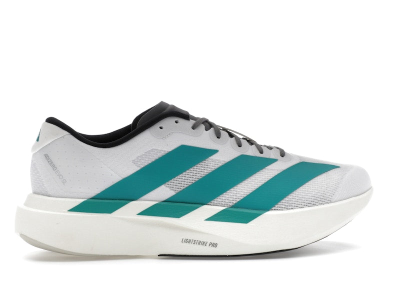 adidas Adizero Evo SL White Pure Teal