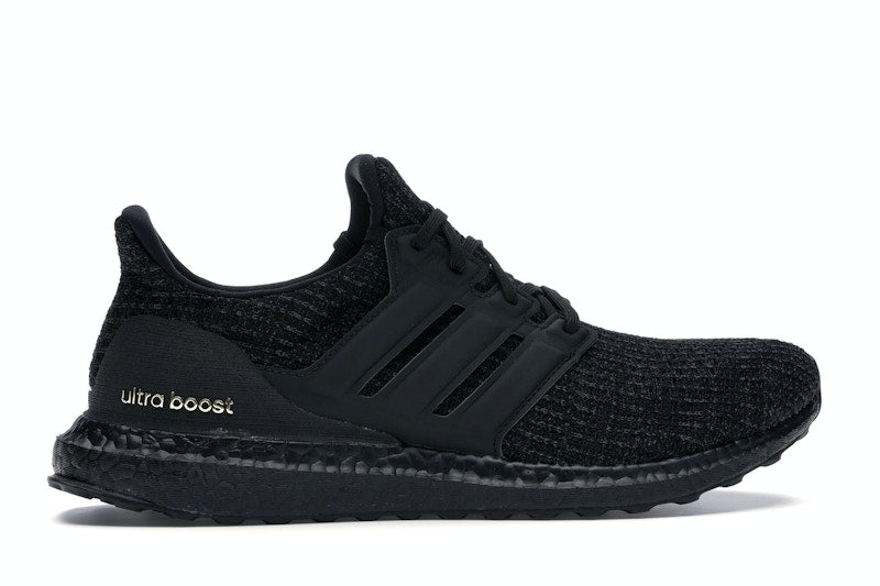 adidas Ultra Boost 4.0 Triple Black Gold (Women's)