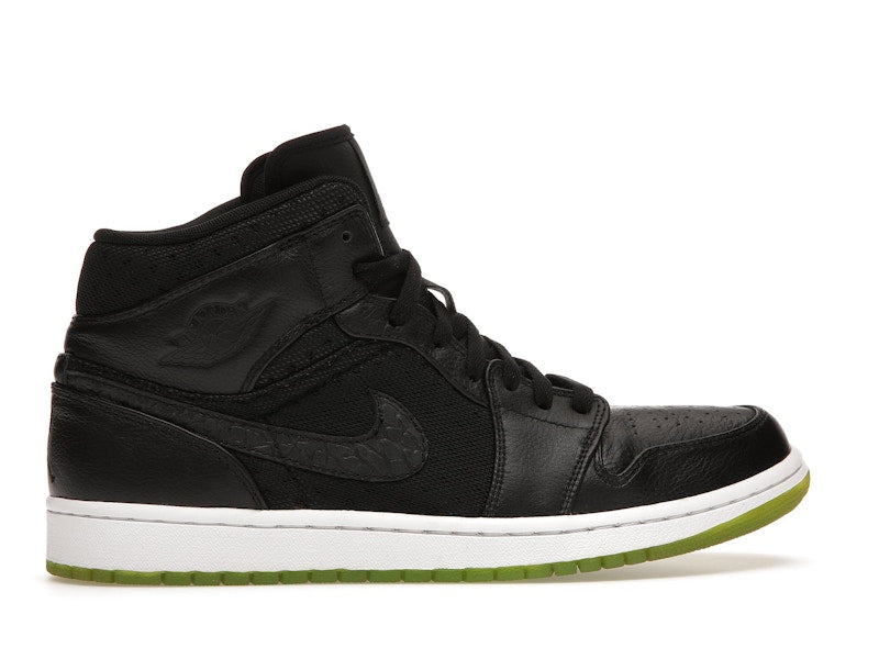 Jordan 1 Phat Black Action Green