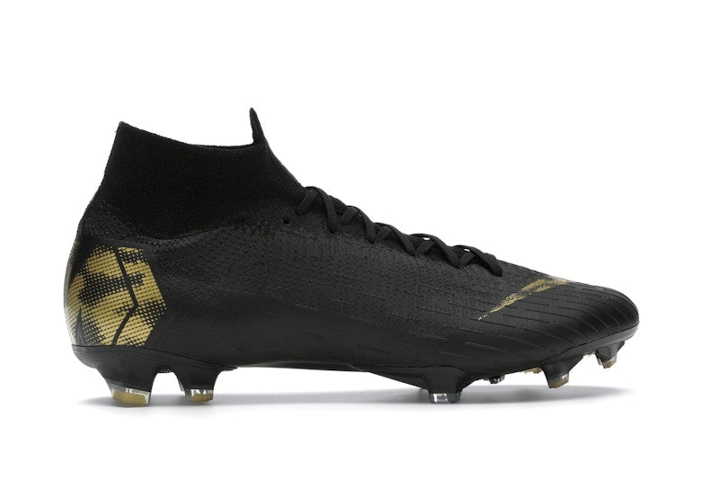 Nike Mercurial Superfly 6 Elite FG Black Metallic Gold