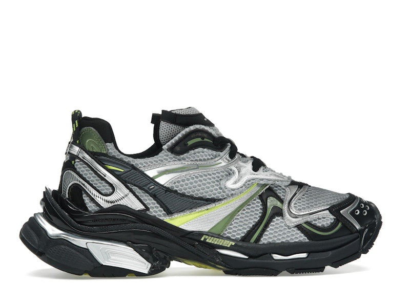 Balenciaga Runner 2.0 Worn-Out Silver Neon Yellow