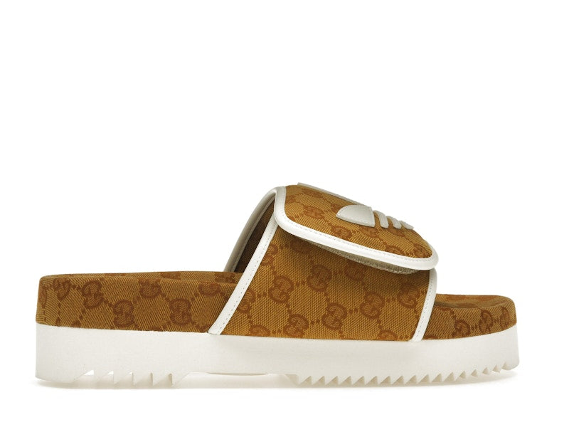 Gucci x Adidas Monogram Slide Mesa