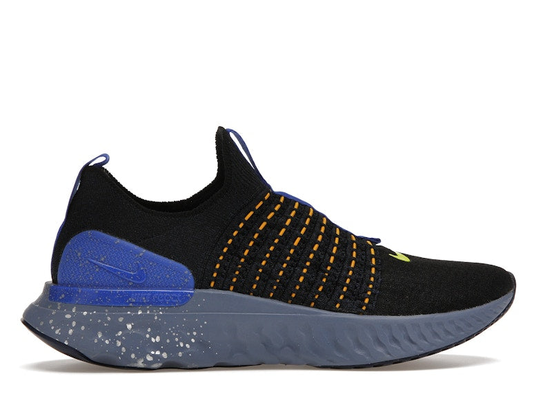 Nike React Phantom Run Flyknit 2 Black Hyper Royal