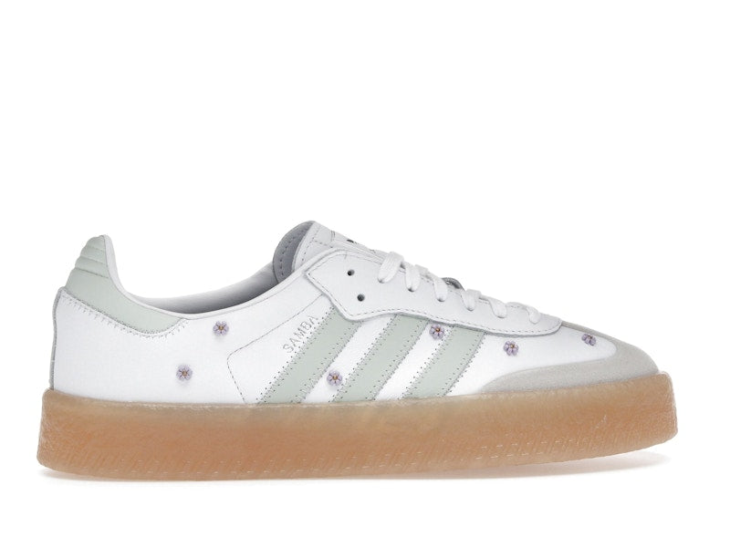 adidas Sambae Floral White Linen Green Gum (Women's)