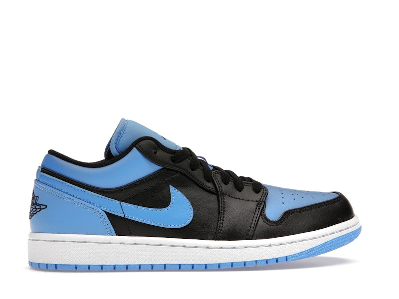 Jordan 1 Low Black University Blue