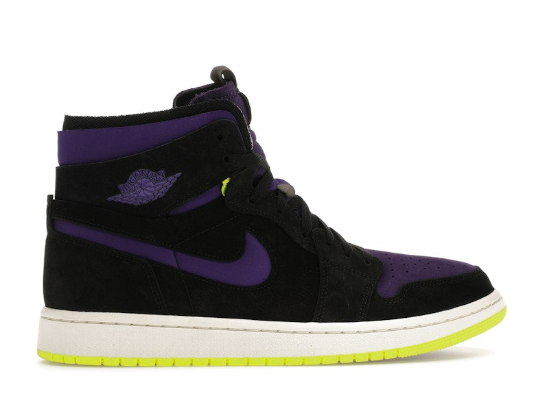 Jordan 1 High Zoom Air CMFT Black Court Purple Lemon Venom (Women's)