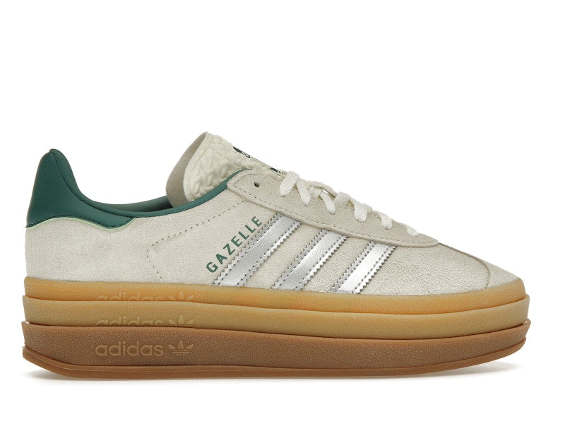 adidas Gazelle Bold Off White Collegiate Green (Women's)