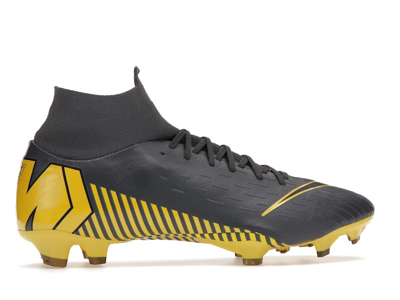 Nike Mercurial Superfly 6 Pro FG Grey Opti Yellow