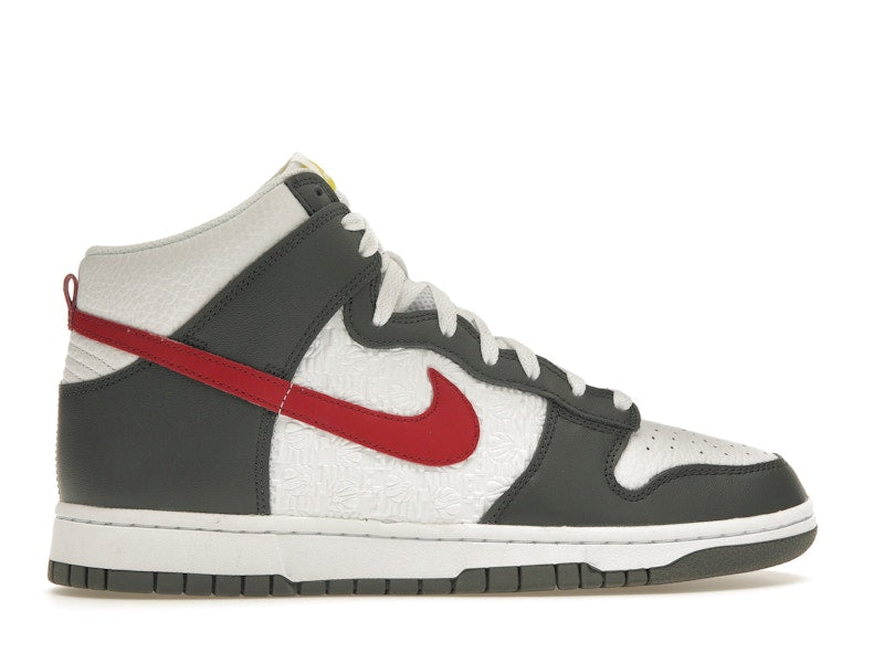 Nike Dunk High Embossed Basketball Grey Red