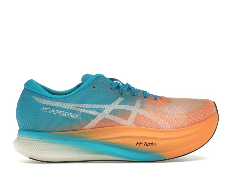 ASICS Metaspeed Sky+ Orange Pop Island Blue