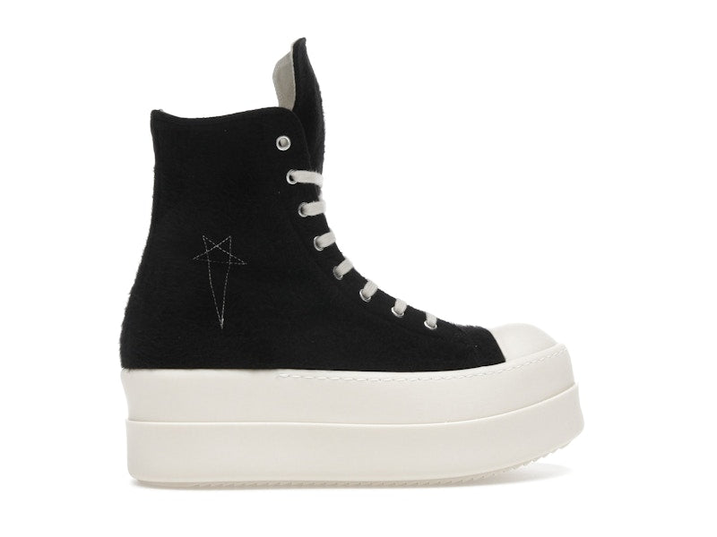Rick Owens DRKSHDW Double Bumper High Black Pearl (Women's)