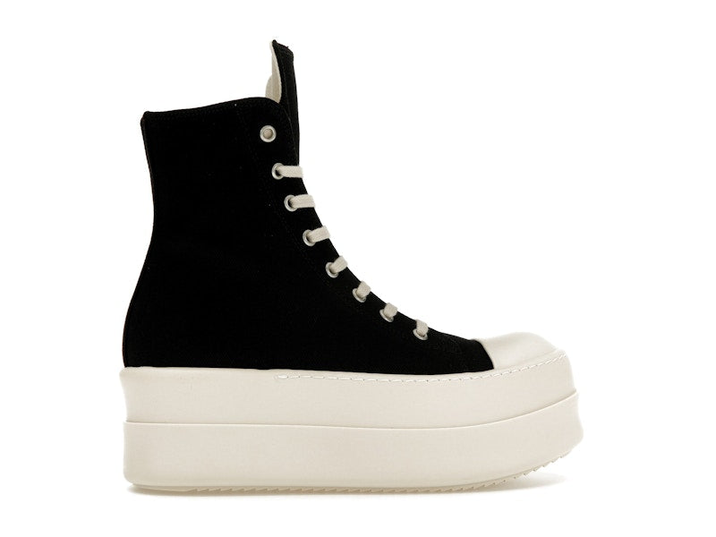 Rick Owens DRKSHDW Mega Bumper Sneaks Black White (Women's)