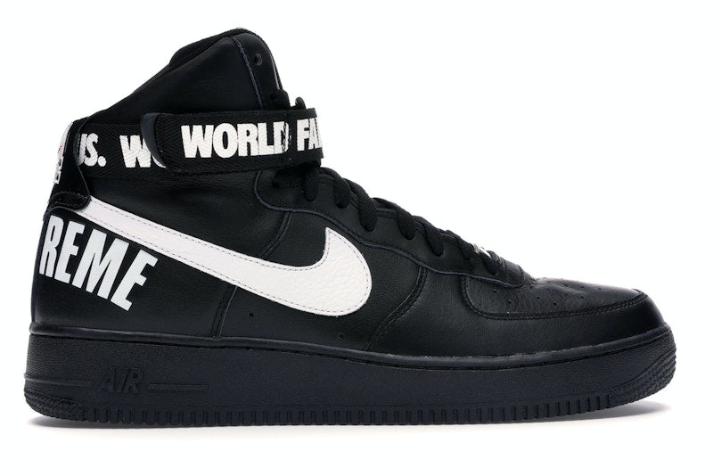 Nike Air Force 1 High Supreme World Famous Black
