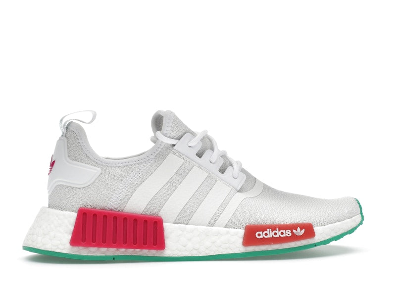 adidas NMD R1 White Magenta Green (Women's)