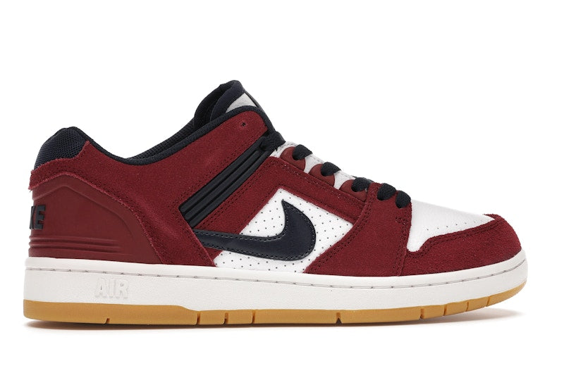 Nike SB Air Force 2 Low Team Red Obsidian