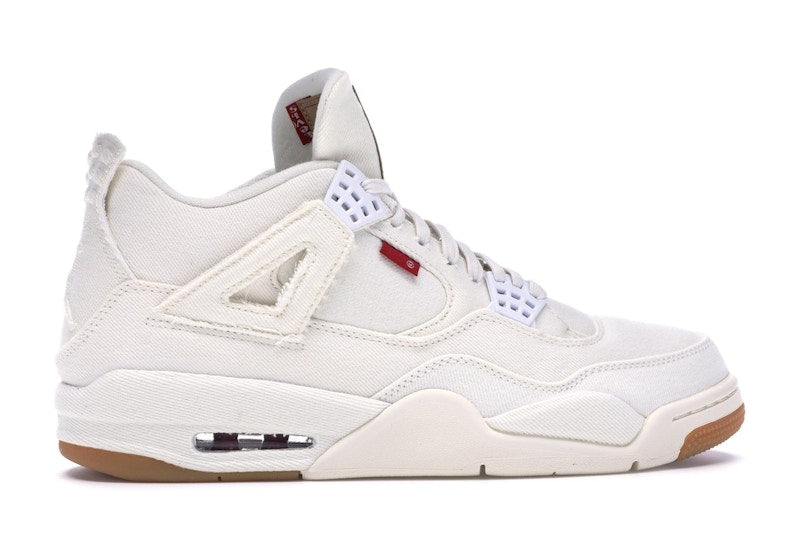 Jordan 4 Retro Levi's White (Blank Tag)