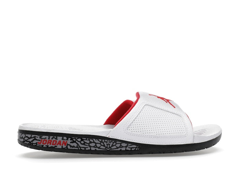 Jordan Hydro III Retro White University Red Cement