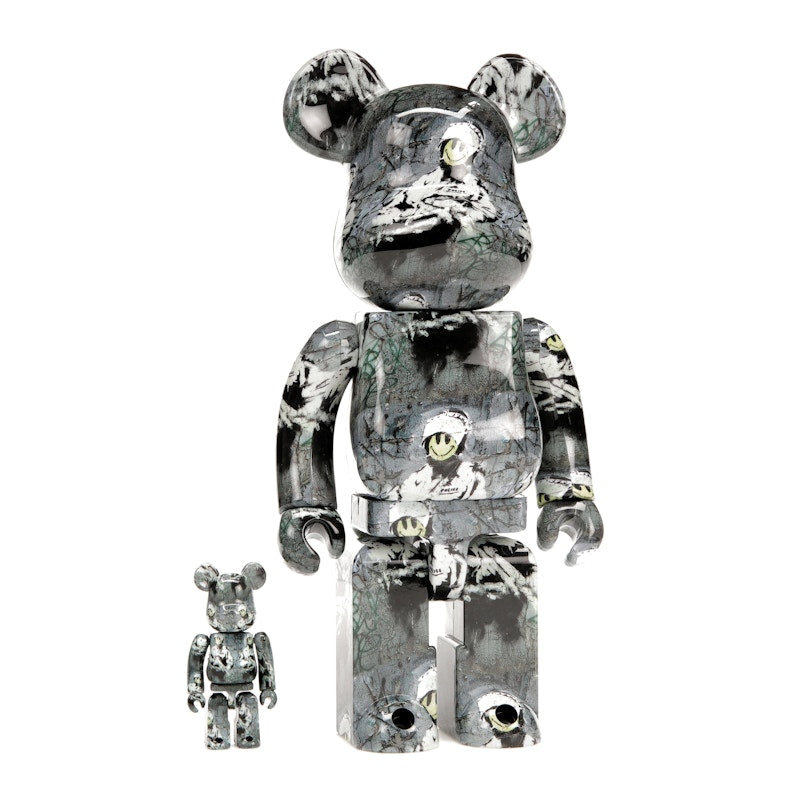 Bearbrick Riot Cop 100% & 400% Set