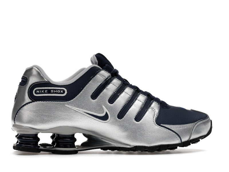 Nike Shox NZ Midnight Navy Metallic Silver