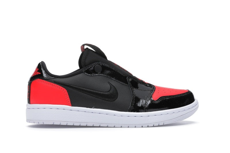 Jordan 1 Low Slip Black Hot Punch (Women's)