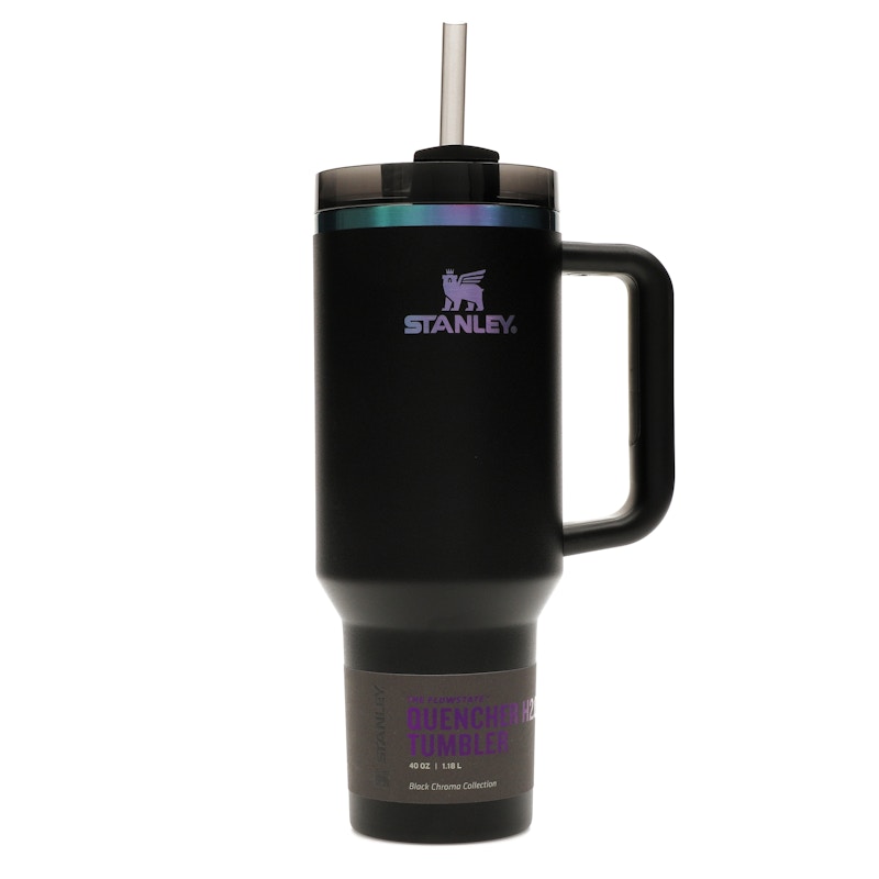 Stanley The Black Chroma Collection Flowstate Quencher 40oz Tumbler Black Chroma