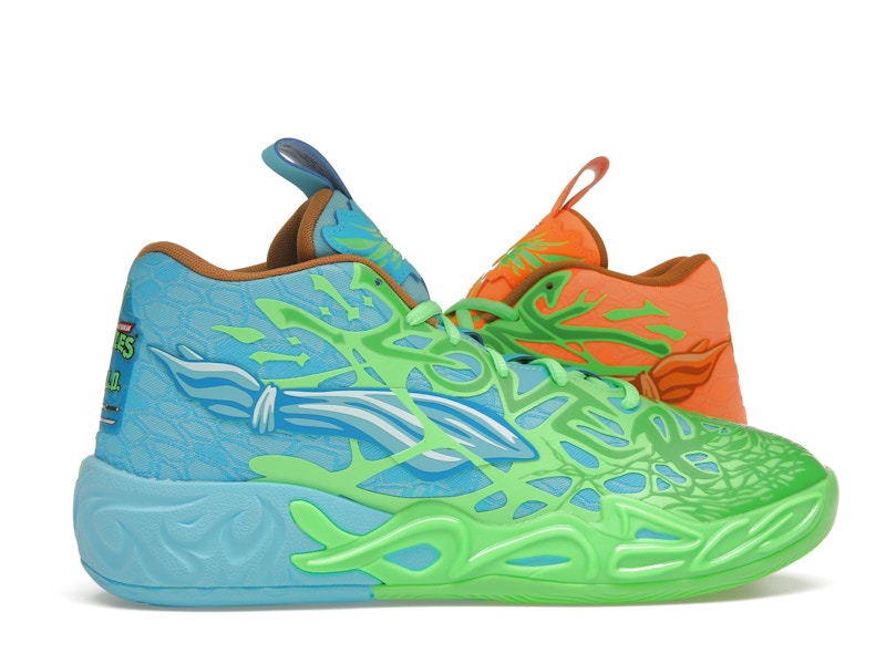 Puma LaMelo Ball MB.04 Teenage Mutant Ninja Turtles Leonardo & Michelangelo