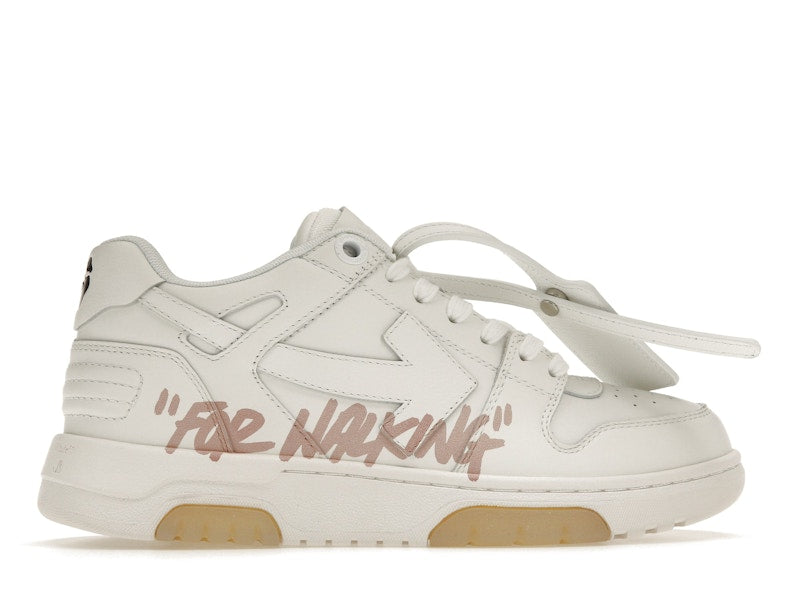 OFF-WHITE Out Of Office For Walking White Pink (Women's)