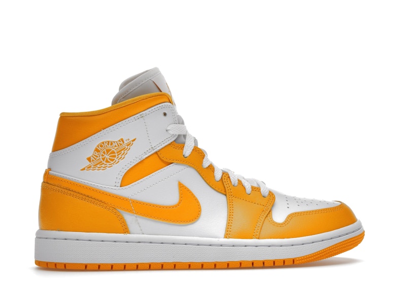 Jordan 1 Mid White University Gold (Women's)