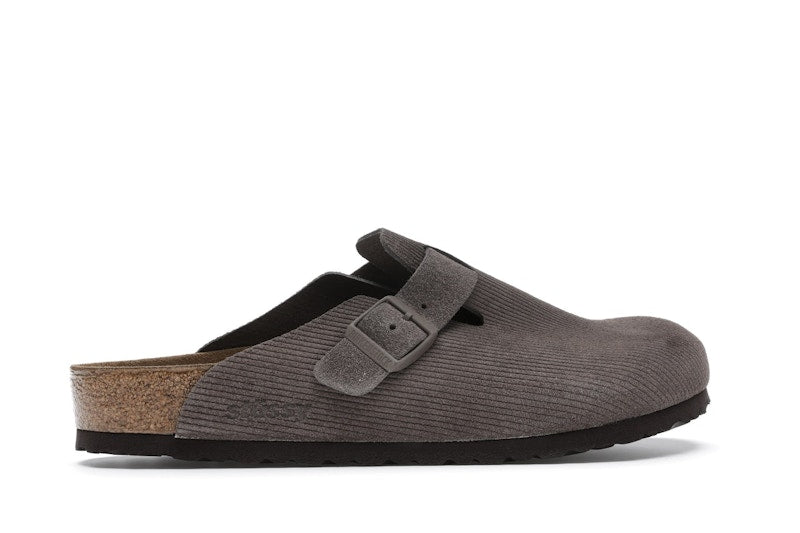 Birkenstock Boston Clogs Stussy Anthracite