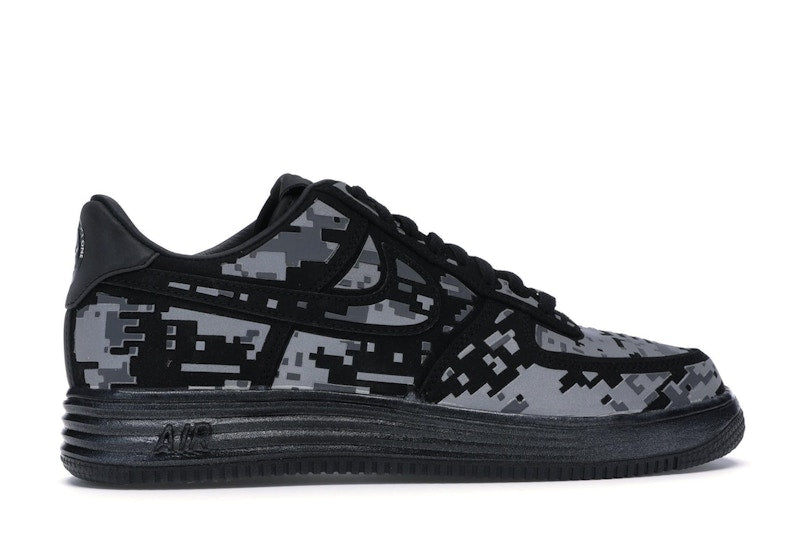 Nike Lunar Force 1 Low Digi Camo Black