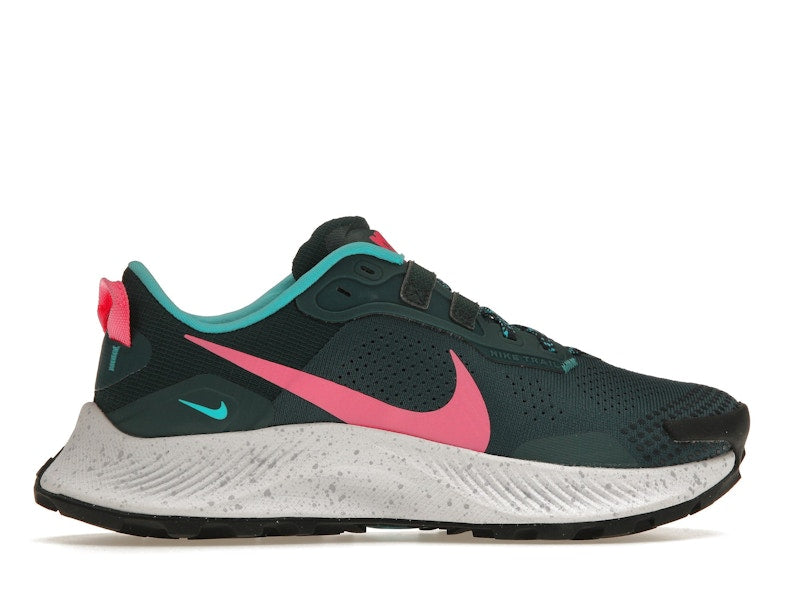 Nike Pegasus Trail 3 Dark Teal Green Pink Glow (Women's)