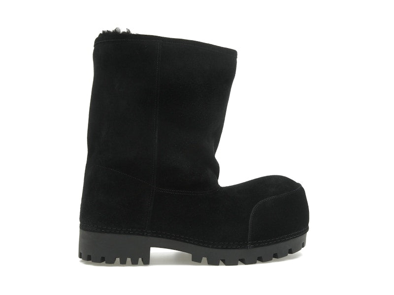 Balenciaga Alaska Low Boot Black Suede
