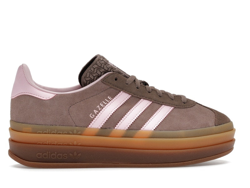adidas Gazelle Bold Trace Brown Clear Pink (Women's)