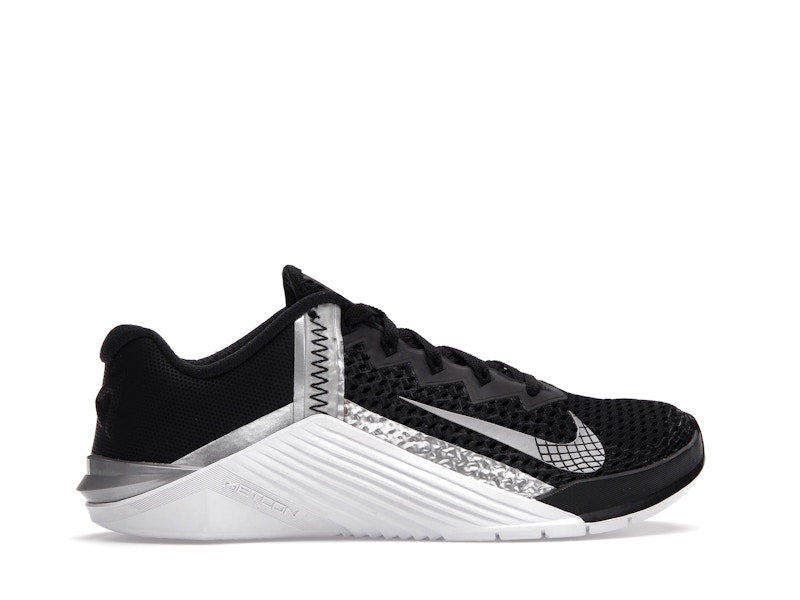 Nike Metcon 6 Black Metallic Silver (Women's)