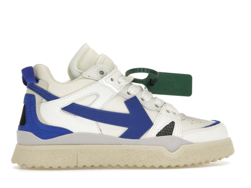 OFF-WHITE Sponge Mid Top White Blue