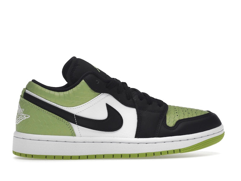 Jordan 1 Low Snakeskin Vivid Green (Women's)
