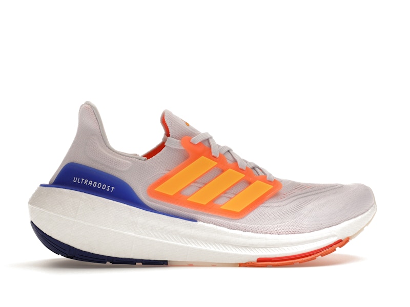 adidas Ultra Boost Light Cloud White Solar Gold Lucid Blue