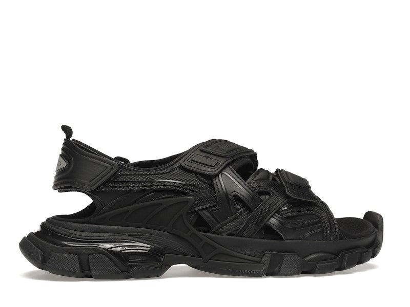 Balenciaga Track Sandal Black