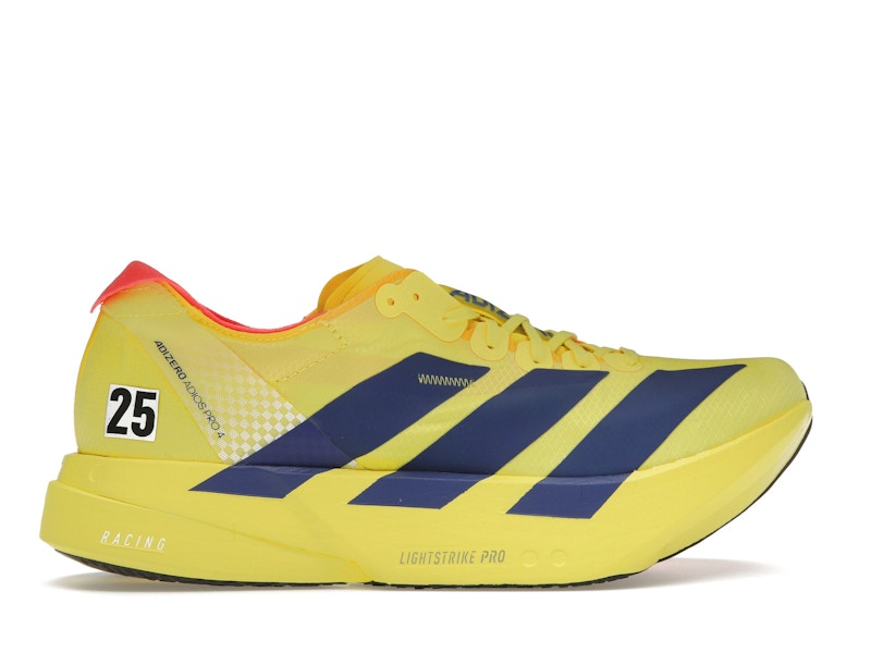 adidas Adizero Adios Pro 4 Yellow Navy