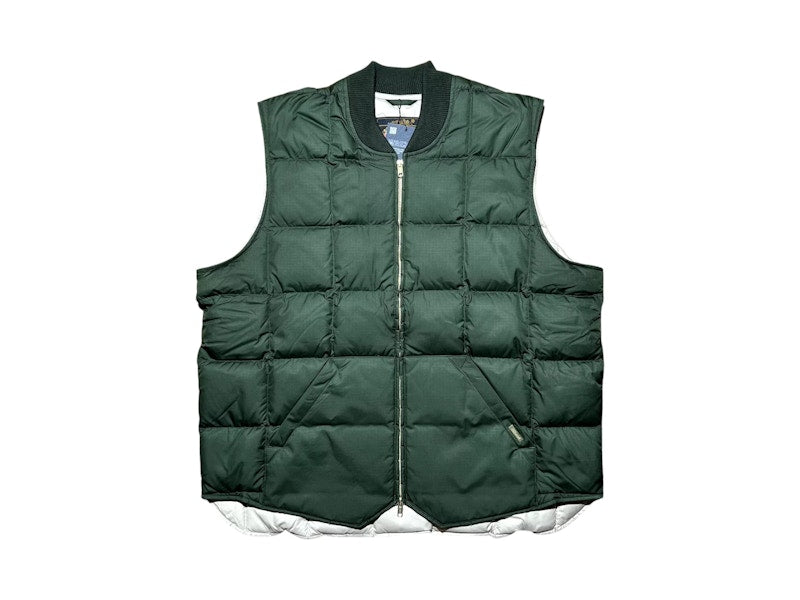JJJJound x Eddie Bauer Canadian Down Vest Pine