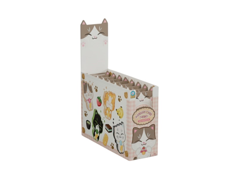 Kaleidos Creative Manecookie Neko Keychain Sealed Case (8 Blind Boxes)